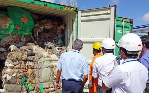 SRI LANKA TO SEND 100 CONTAINERS OF ‘HUMAN REMAINS’ DISGUISED AS RECYCLING BACK TO UK