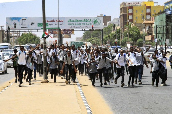 Sudan army commander says bank security forces killed protesting children