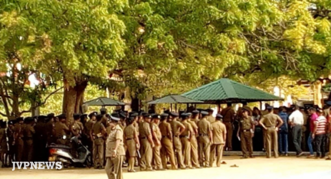 Nallur Murugan Temple in High Security ! streets Closed at 10 am!!