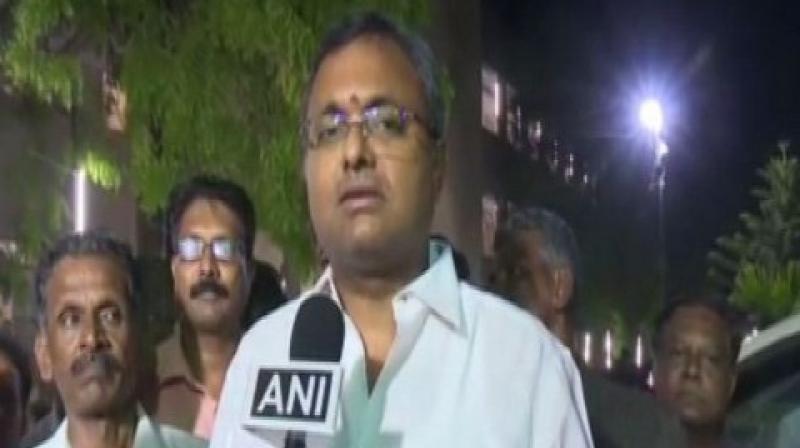 INX Media case: ED directs Karti Chidambaram to vacate Delhi house