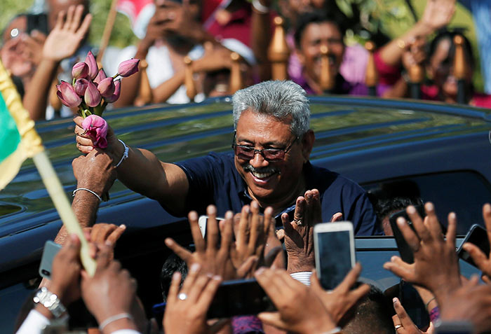 A TEAM OF VOLUNTEERS TO PROVIDE SECURITY FOR GOTA