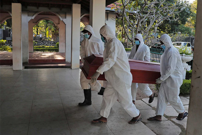 High record of 214 Covid deaths reported in Srilanka