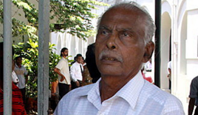 Former LTTE's translator George Master passed away