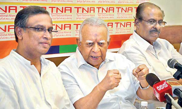 Inter clashes tightens within TNA- minor partner parties discuss with Sambanthan