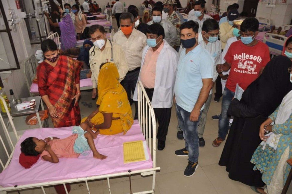 An unidentified fever kills 49 children in India within a week