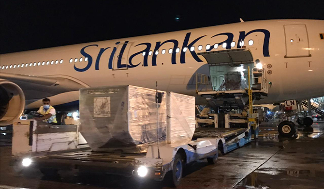 Another consignment of 4 million Sinopharm Vaccines arrive Srilanka today