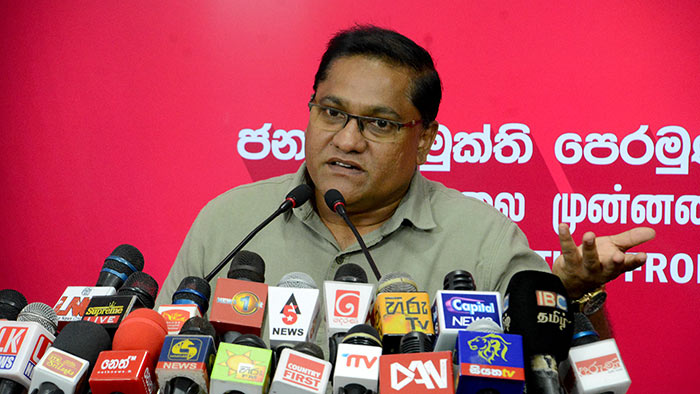 JVP LEVELS NEW CHARGE AGAINST GOVERNMENT SHOWING ITS INCAPABILITY