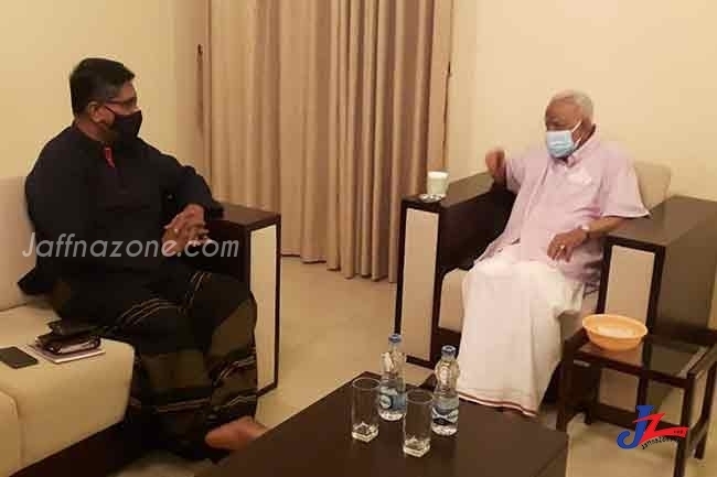 A descriptive report TNA’s leader R. Sambanthan to submit to North Governor- What happened in their meeting?