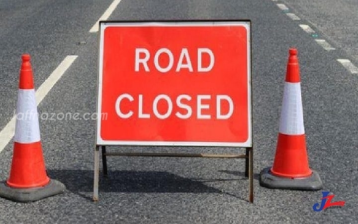 Jaffna- Rasavinthottam road closed till November 15th !– Jaffna Mayor announced