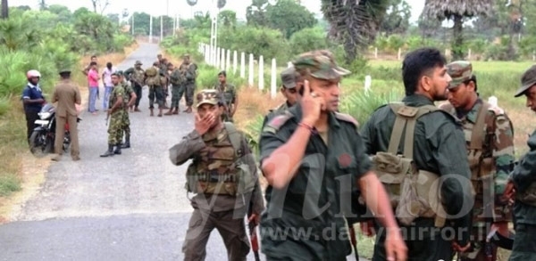 STF forces rounded up in Kilinochi! Many arrested !!