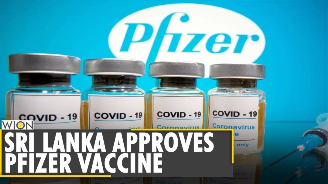 Sri Lanka to roll out Pfizer vaccine as third dose for people aged above 20