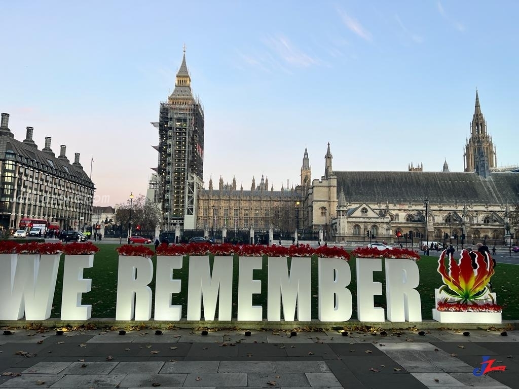 Within British Parliament square as remembrance to Great Martyrs …