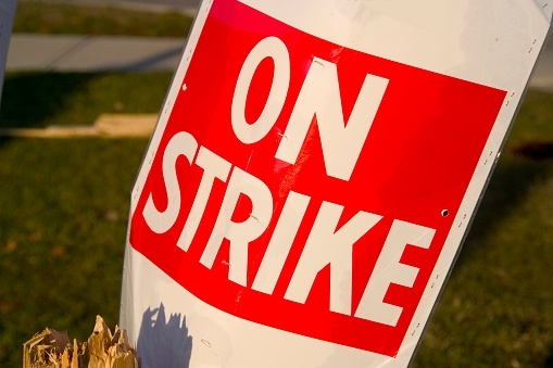 Health Trade unions launch token strike