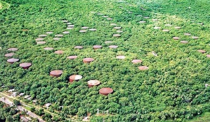 98 oil tanks in Trincomalee leased to India for 55 years!
