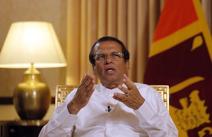 FORMER PRESIDENT SIRISENA SAYS GOVERNMENT MUST GO TO IMF