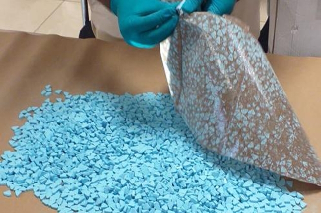 Parcel from Netherlands with 4,000 narcotic tablets intercepted at Central Mail Exchange