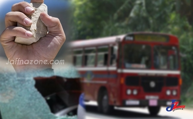 Stone attack on C.T.B bus in J/ Nunavil area!