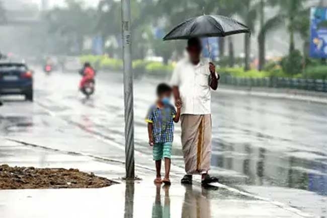 Showers expected in four provinces today