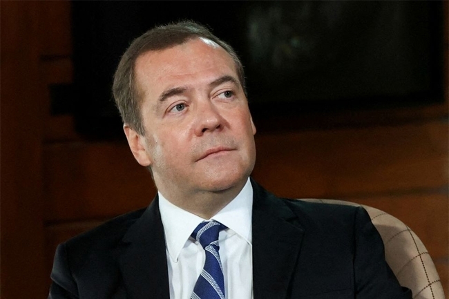 Western sanctions won’t sway Kremlin, says Russia’s former president Medvedev