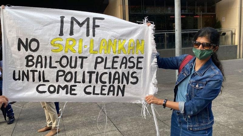 ’Gota Resign’ - SL community in Sydney join protest