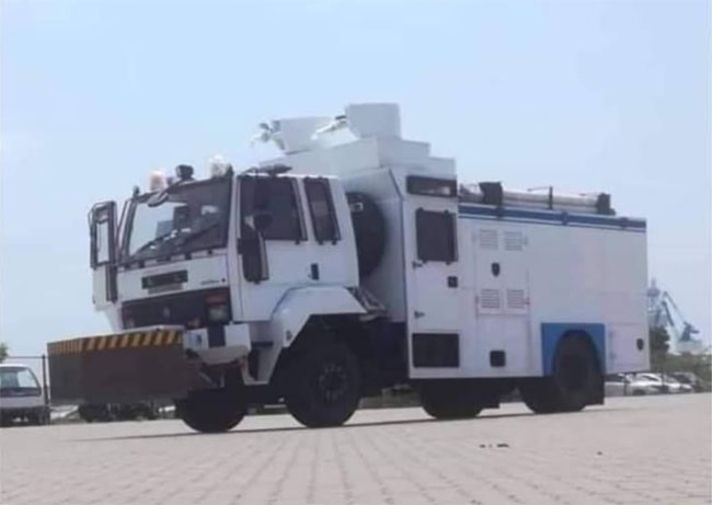 Indian HC responds to reports on ‘water canon vehicle’