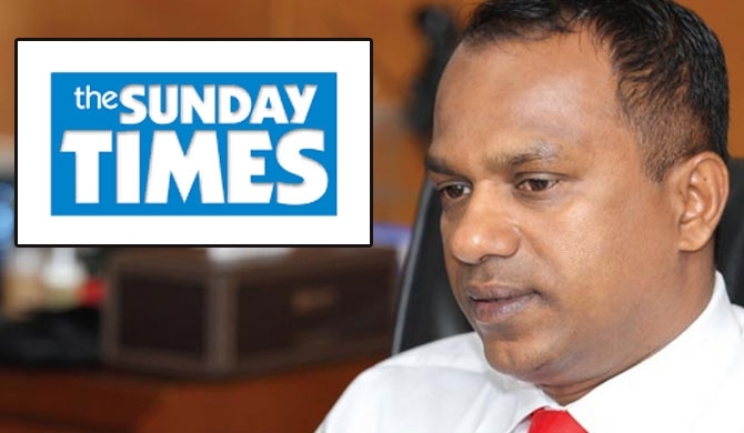 Nimal Perera warns Sunday Times, Wijaya Directors! Revengeful act