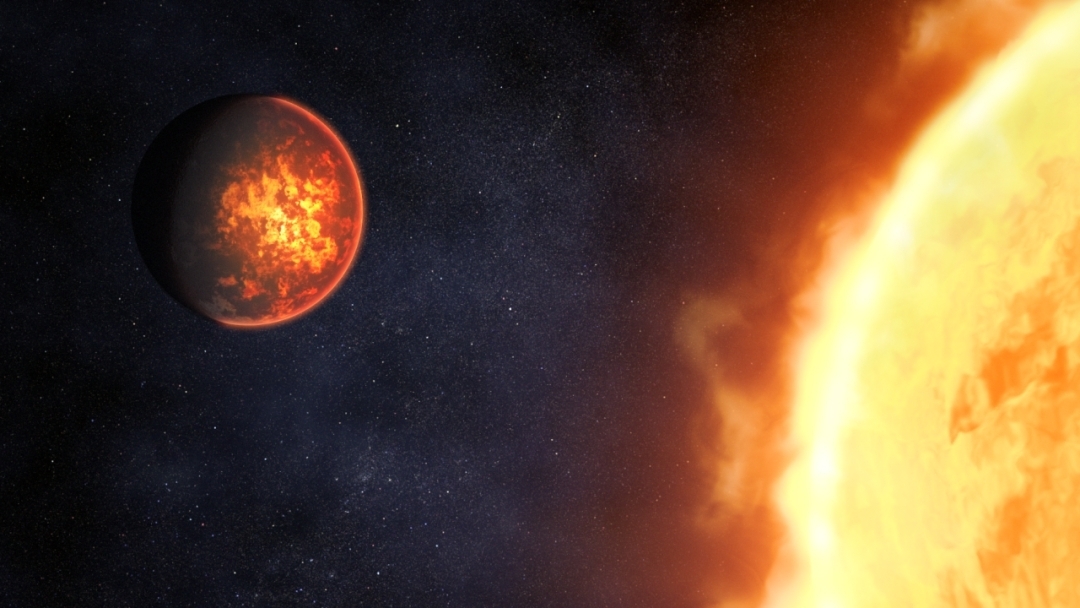 Burning planet discovered by NASA !
