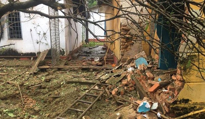 Explosion at house in Elpitiya