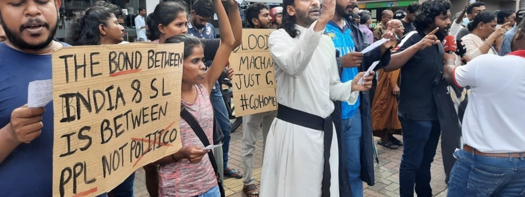 AdaniOut: Sri Lankans protest against Indian pressure on energy projects