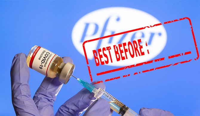 Expiry date of residual Pfizer stock changed!