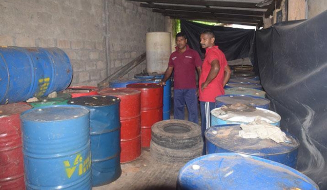 Man arrested for hoarding fuel ! Any political back up behind this fraudulence ?