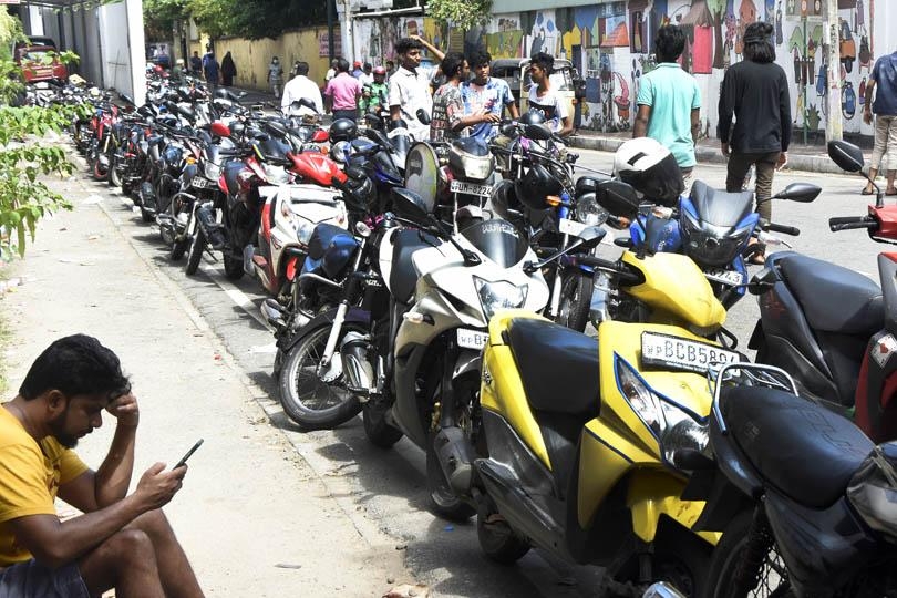 Unending queues at petrol sheds