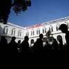 Protest near Maldives President’s house urging to send Gottabaya Rajapakse back