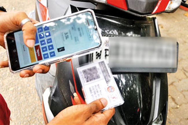 QR code fuel quota system to be updated at midnight today