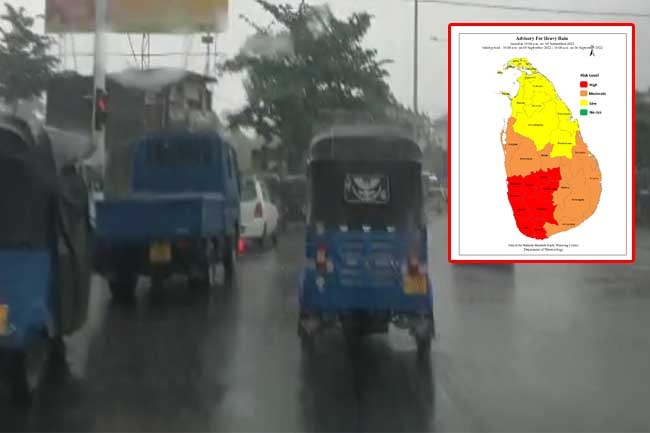 Met. Department issues red alert for heavy rains