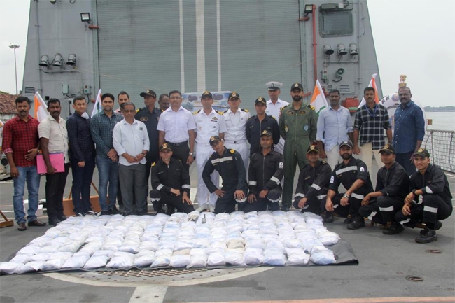 India intercepts Sri Lanka-bound boat carrying large heroin consignment