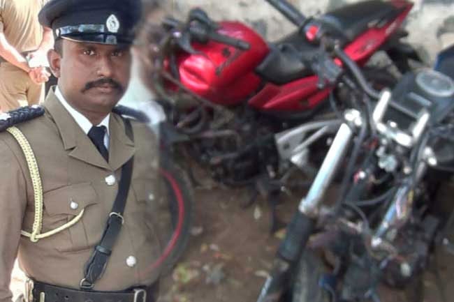 Sub-Inspector killed as motorcycles collide head-on