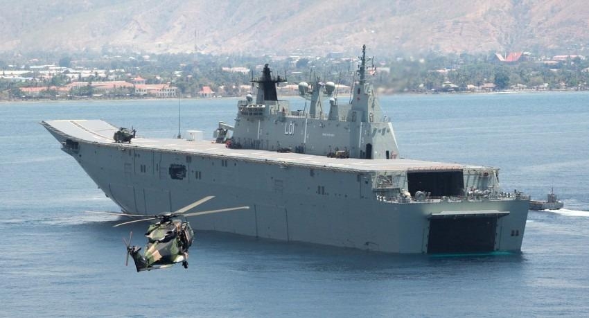 Australian Navy warships dock in Colombo for Indo-Pacific Endeavour 2022
