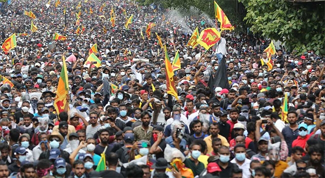 Mass anti-government protest march planned in Colombo today