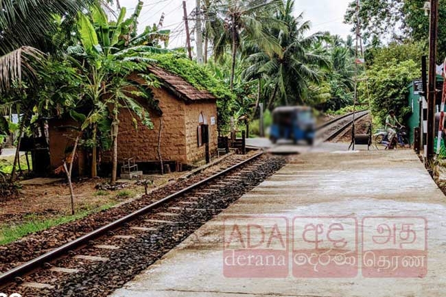 Two including foreigner dead in train - three-wheeler crash