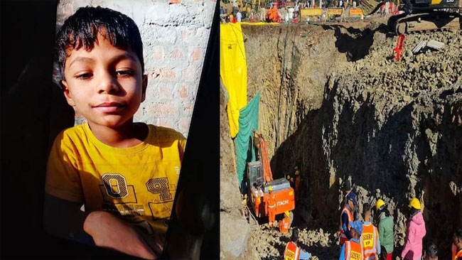 Boy dies days after falling into borewell in Indian village
