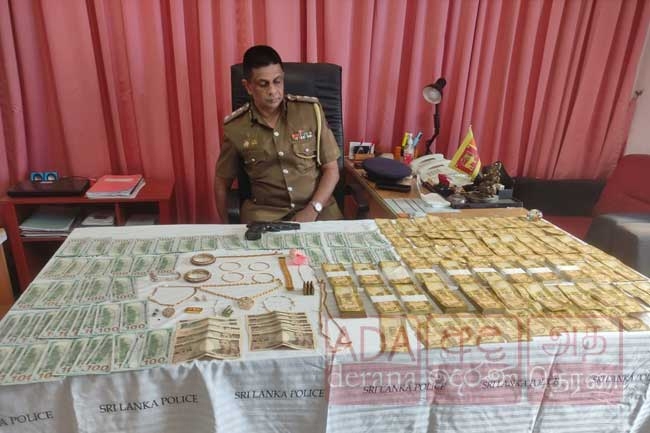 ‘Kondaya’ and ‘Kalu Malli’ arrested for robbing valuables worth Rs 250M