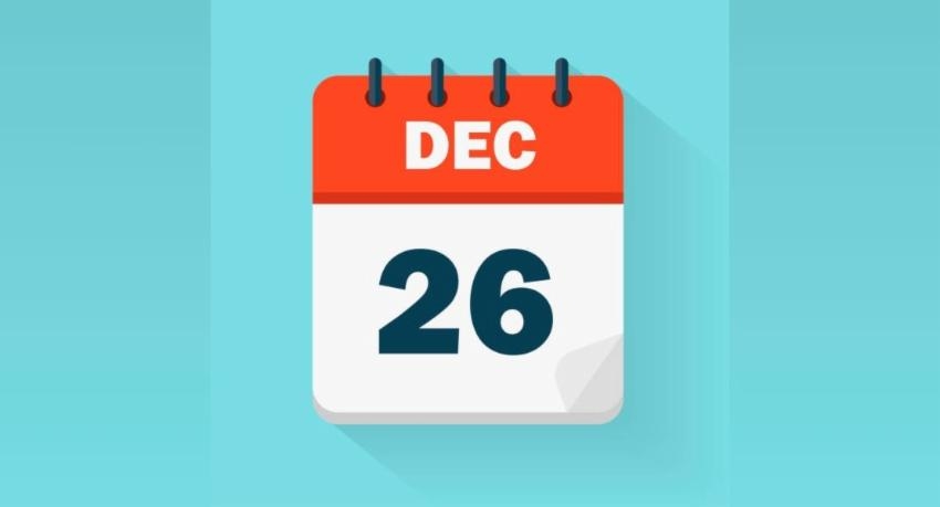 Dec. 26 declared as Public holiday