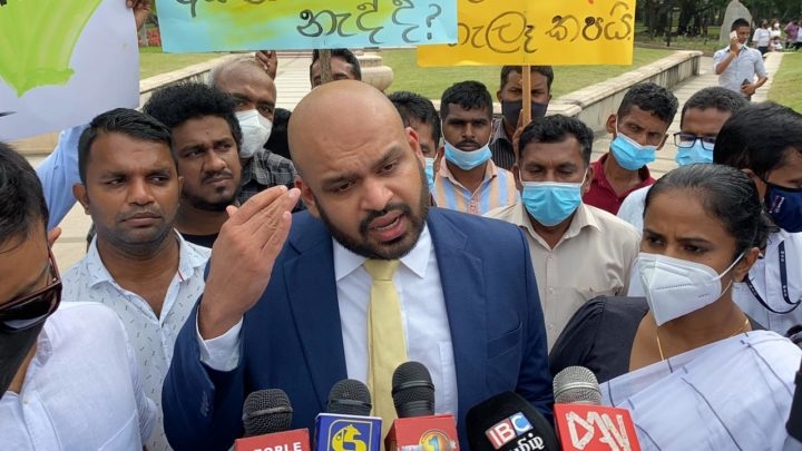 Sri Lanka opposition MP sees racist agenda behind pro-China demonstration