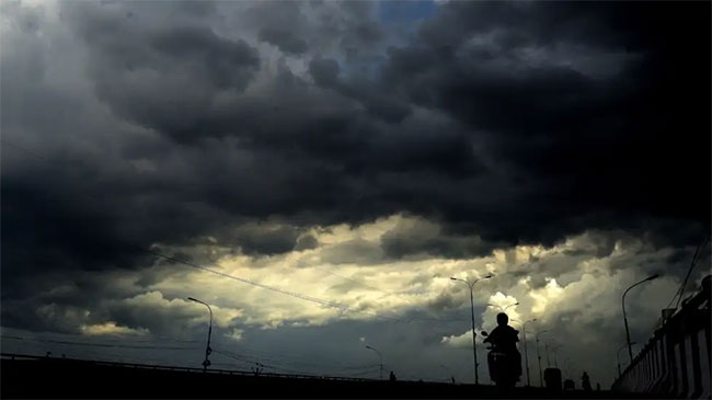 Heavy showers expected in parts of the country