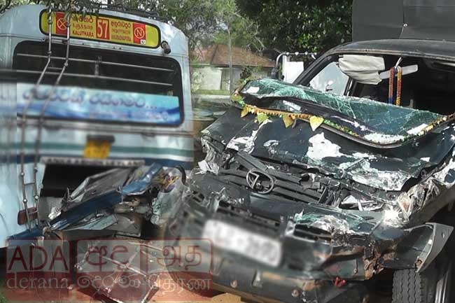 One killed, two injured as cab crashes into bus