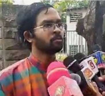 Civil Society Activist Chirantha Amarasinghe arrested