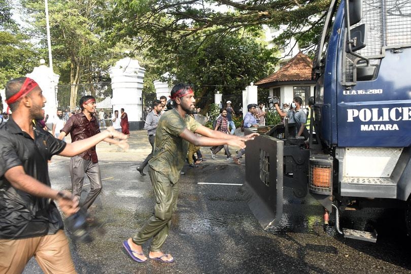 IUSF protesters tear gassed