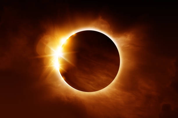 Year's First Solar Eclipse, A Rare Hybrid One, Has Begun