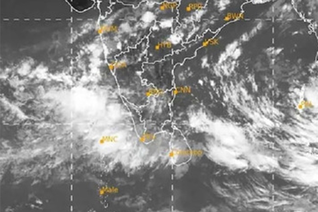 Atmospheric disturbance likely to develop over southeast Bay of Bengal